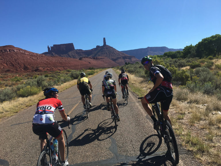 Road Biking in Moab